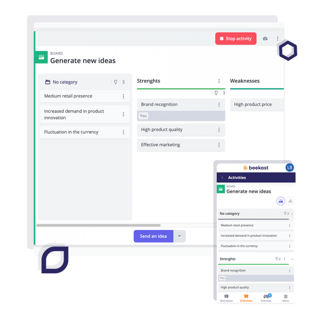 Image : beekast, activité - outils, brainstorming