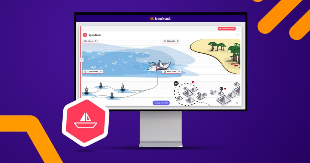 L’activité Métaphore pour réaliser vos ateliers speedboat dans Beekast