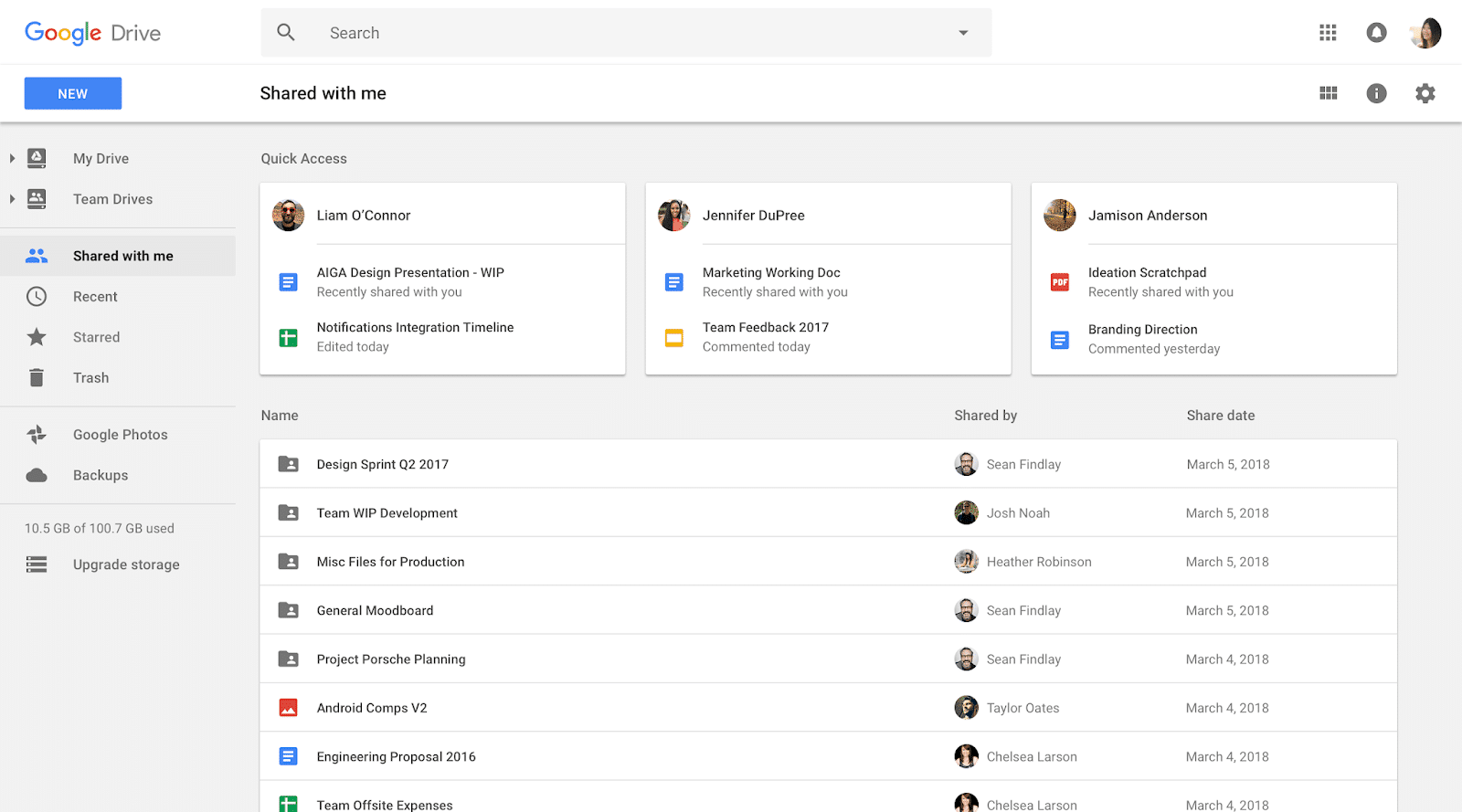 Google Drive pour synchroniser vos équipes