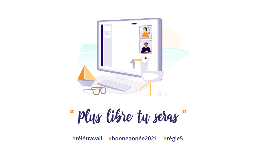 Image : kit de survie du télétravail 2025 - plus libre tu seras