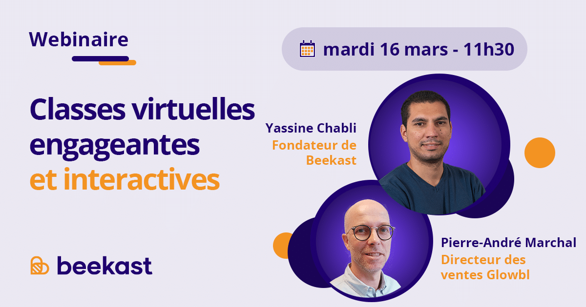 Replay Webinaire | Mettre en place des classes virtuelles engageantes et interactives