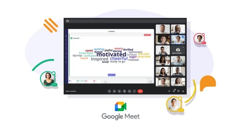 Beekast is integrated with Google Meet