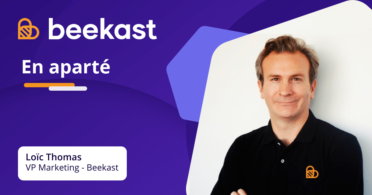 Loïc Thomas, VP Marketing chez Beekast