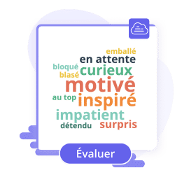 icône activité nuage de mots