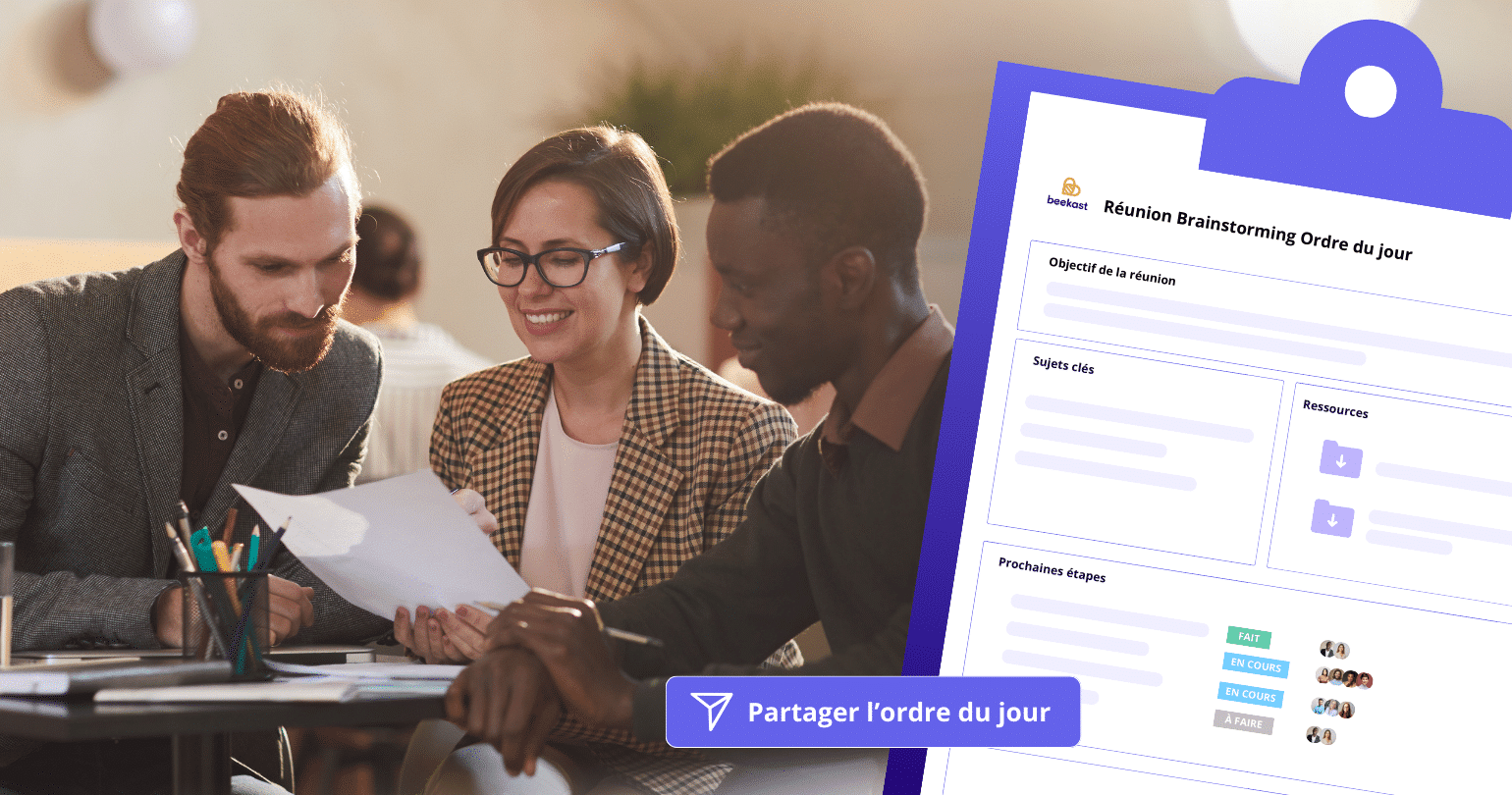 Comment définir un ordre du jour efficace pour une réunion