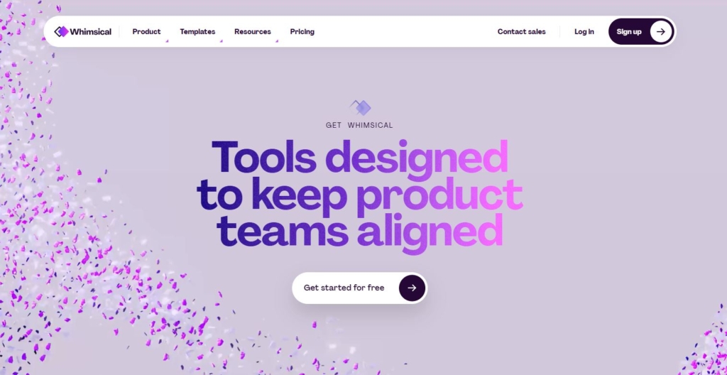 4. Whimsical: Best for idea mapping
