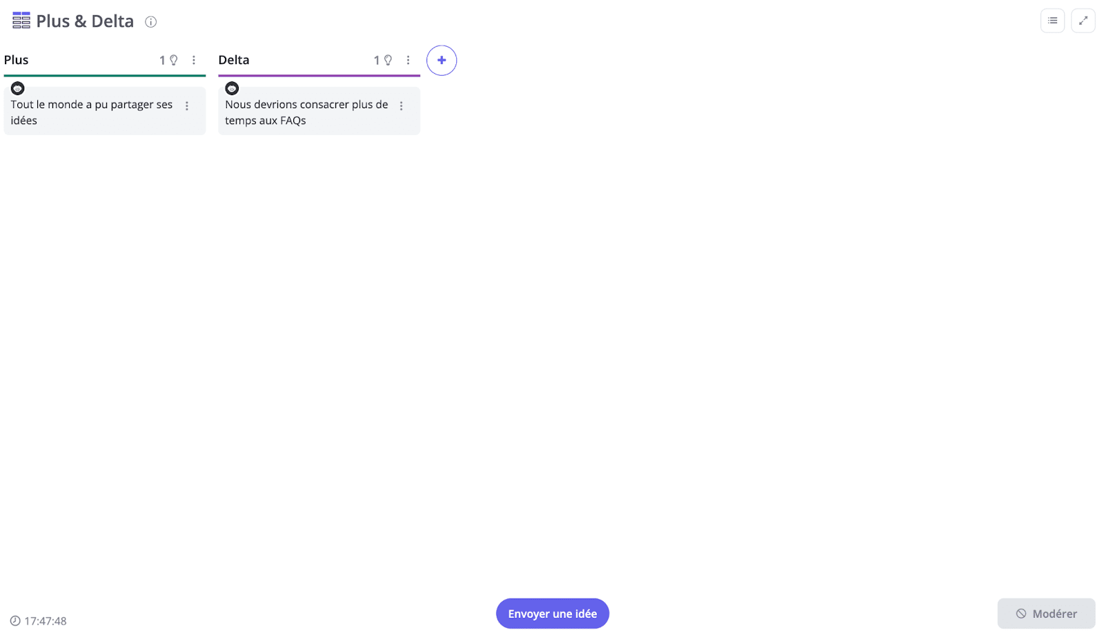1. Demander du feedback