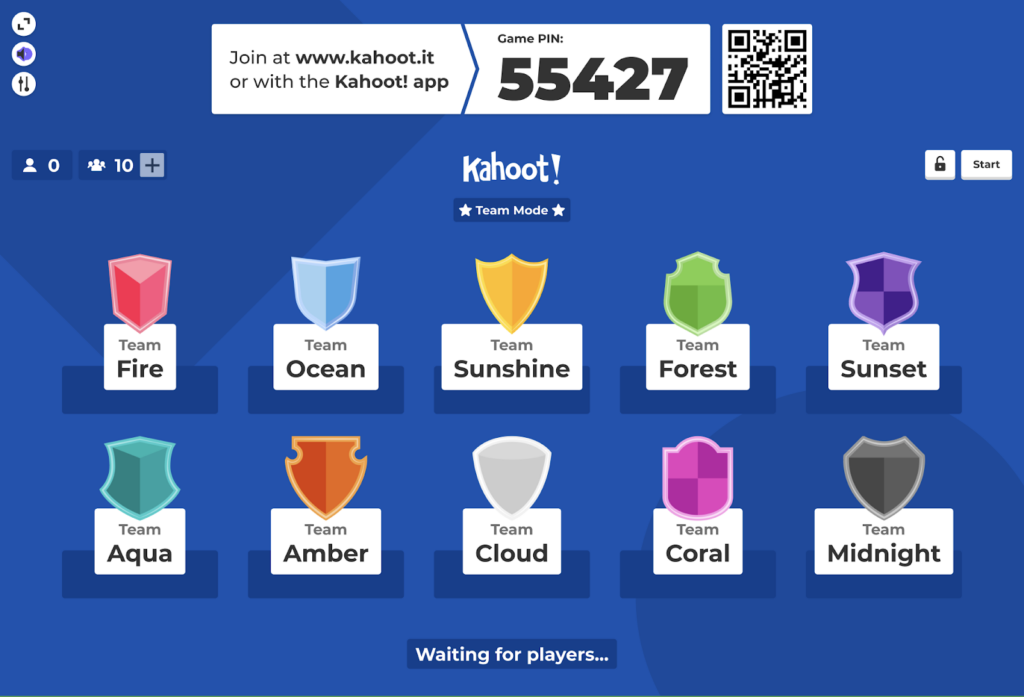 3. Kahoot: Pour l'organisation de séances de questions-réponses et de réunions ludiques