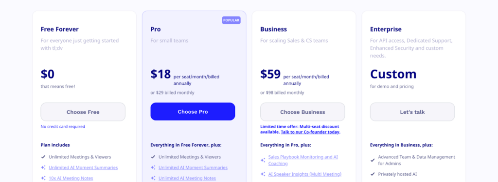 Pricing 